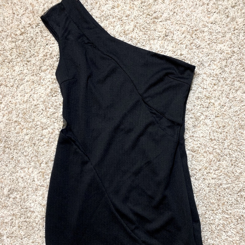 Little Black Cut-Out Dress